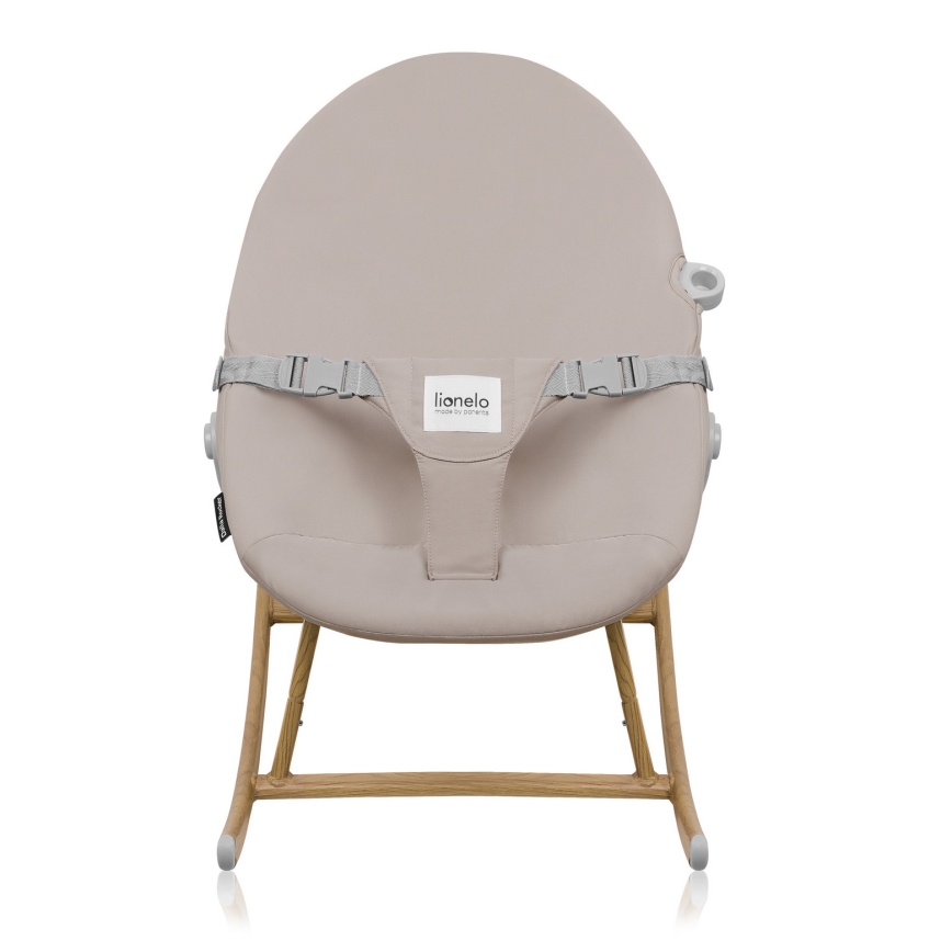 Lionelo - 4-in-1 lasten ruokatuoli DALIA SET, kivenharmaa/luonnonväri