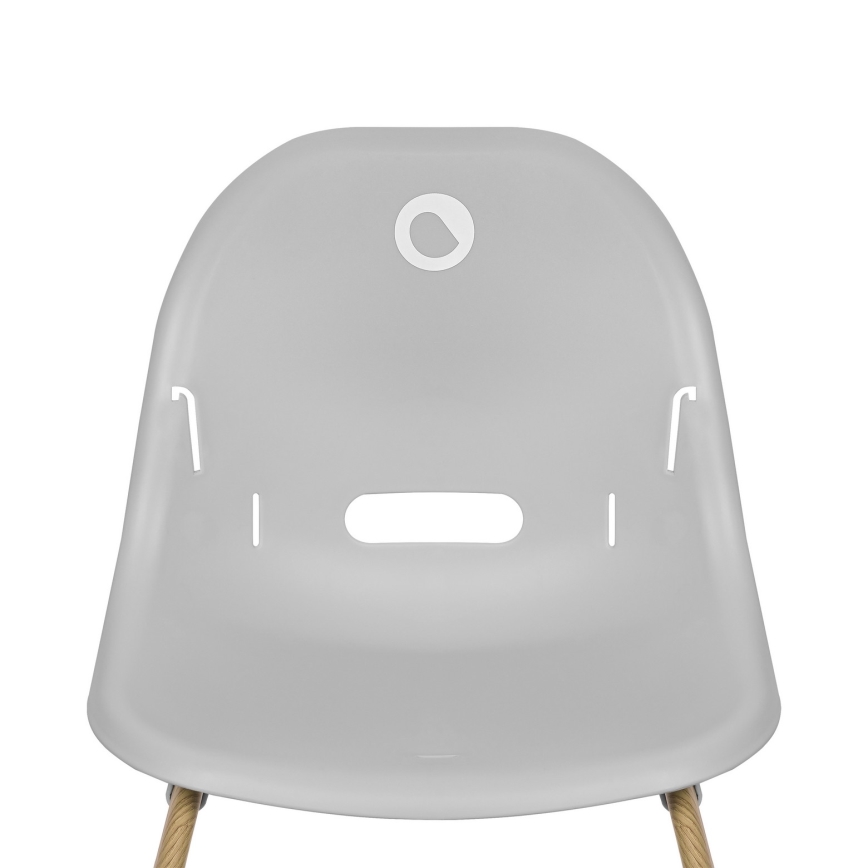 Lionelo - 4-in-1 lasten ruokatuoli DALIA SET, kivenharmaa/luonnonväri