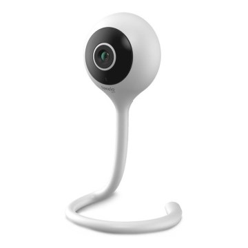 Lionelo - Älykäs vauvamonitori BABYLINE SMART Wi-Fi valkoinen