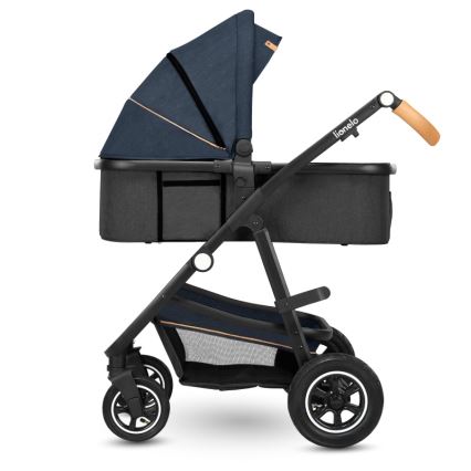 Lionelo - AMBER 2-in-1 yhdistelmävaunut, laivastonsininen