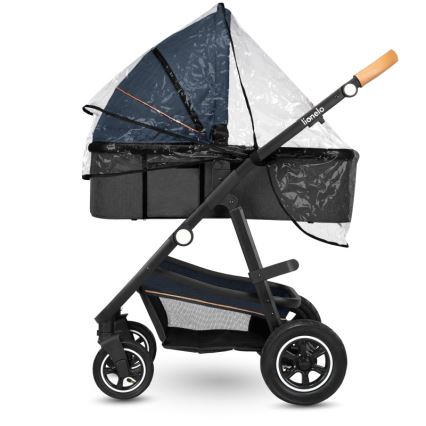 Lionelo - AMBER 2-in-1 yhdistelmävaunut, laivastonsininen