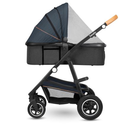 Lionelo - AMBER 2-in-1 yhdistelmävaunut, laivastonsininen