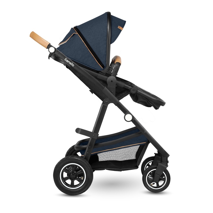 Lionelo - AMBER 2-in-1 yhdistelmävaunut, laivastonsininen