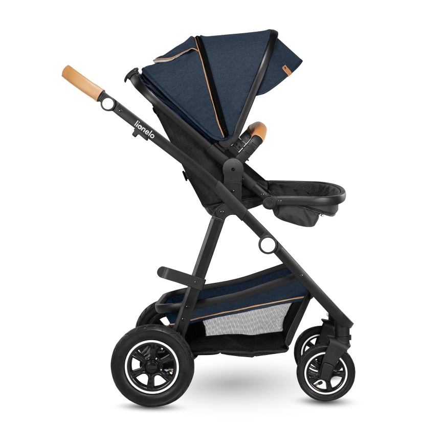Lionelo - AMBER 2-in-1 yhdistelmävaunut, laivastonsininen