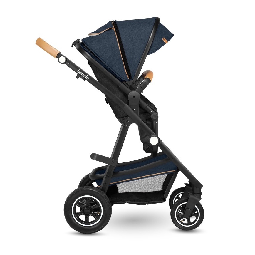 Lionelo - AMBER 2-in-1 yhdistelmävaunut, laivastonsininen