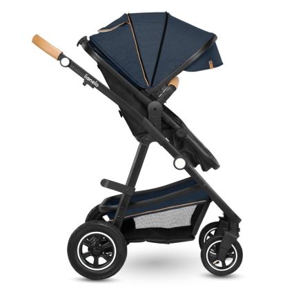 Lionelo - AMBER 2-in-1 yhdistelmävaunut, laivastonsininen