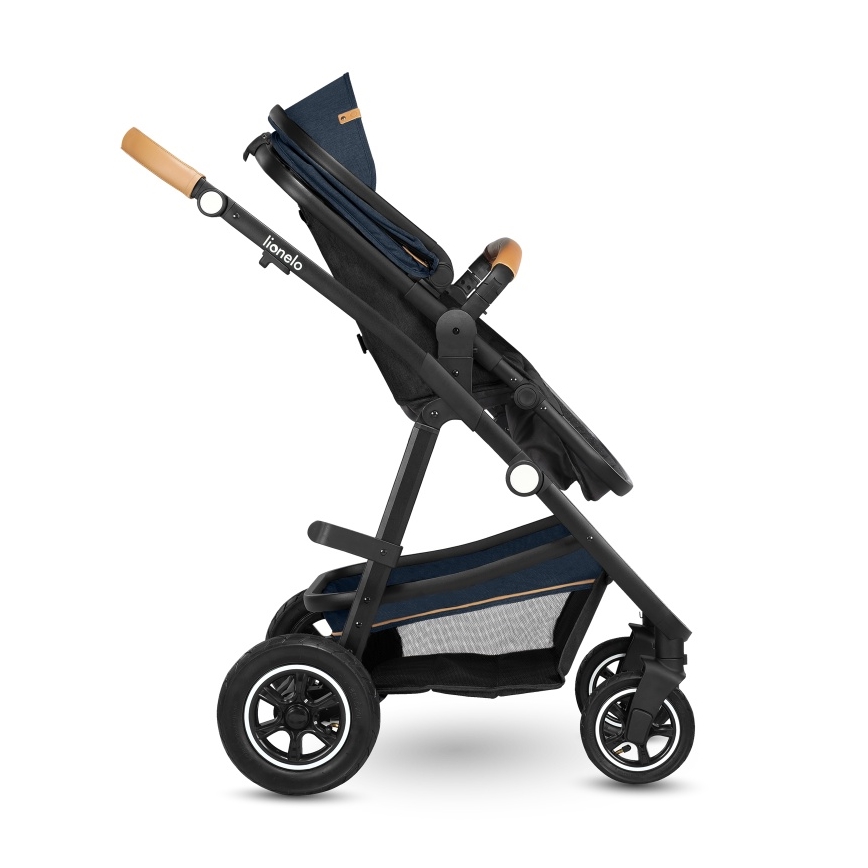 Lionelo - AMBER 2-in-1 yhdistelmävaunut, laivastonsininen