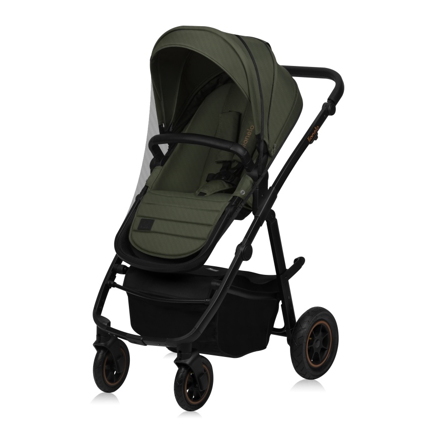 Lionelo AMBER PLUS 3-in-1 yhdistelmävaunut Green Forest