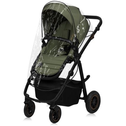 Lionelo AMBER PLUS 3-in-1 yhdistelmävaunut Green Forest