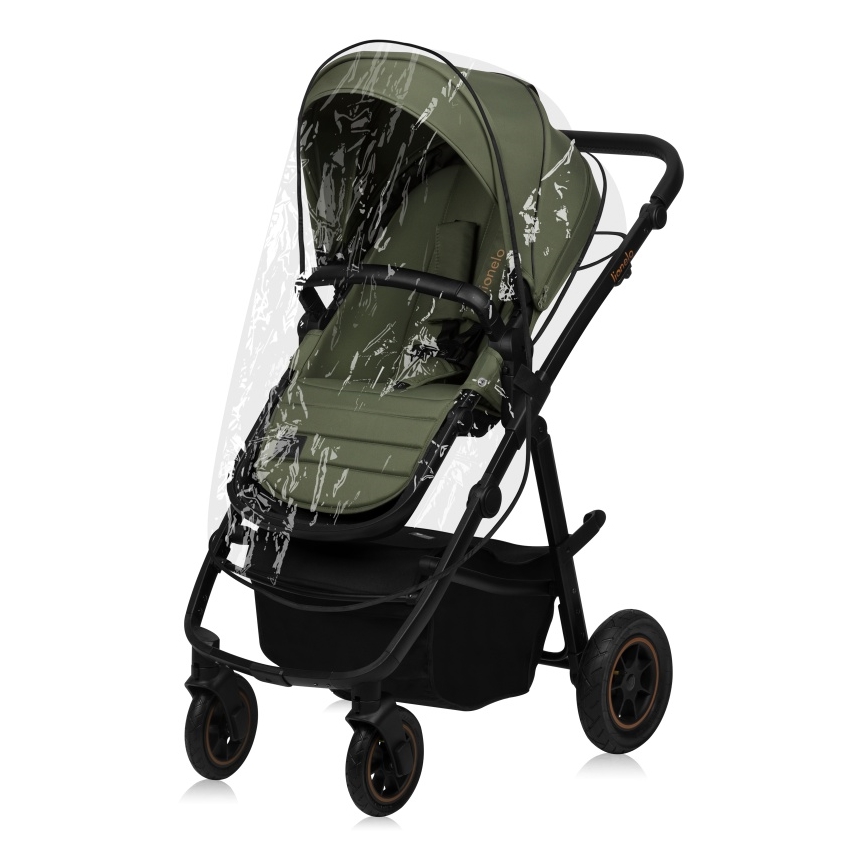Lionelo AMBER PLUS 3-in-1 yhdistelmävaunut Green Forest