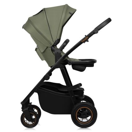 Lionelo AMBER PLUS 3-in-1 yhdistelmävaunut Green Forest