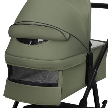 Lionelo AMBER PLUS 3-in-1 yhdistelmävaunut Green Forest