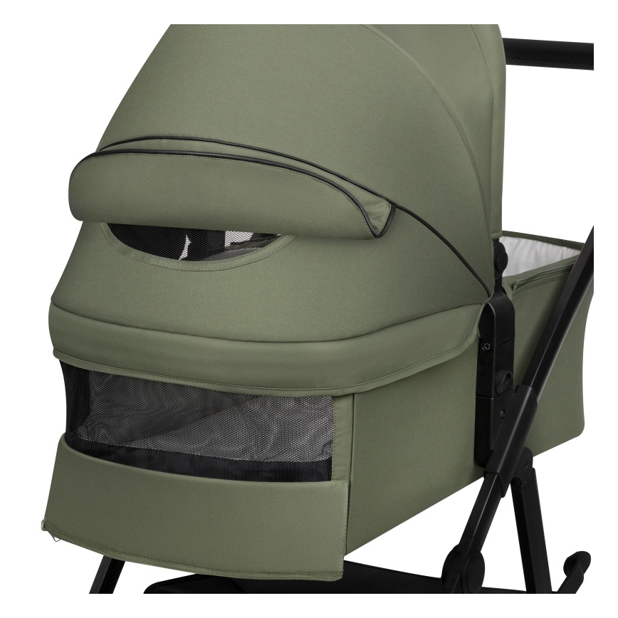 Lionelo AMBER PLUS 3-in-1 yhdistelmävaunut Green Forest