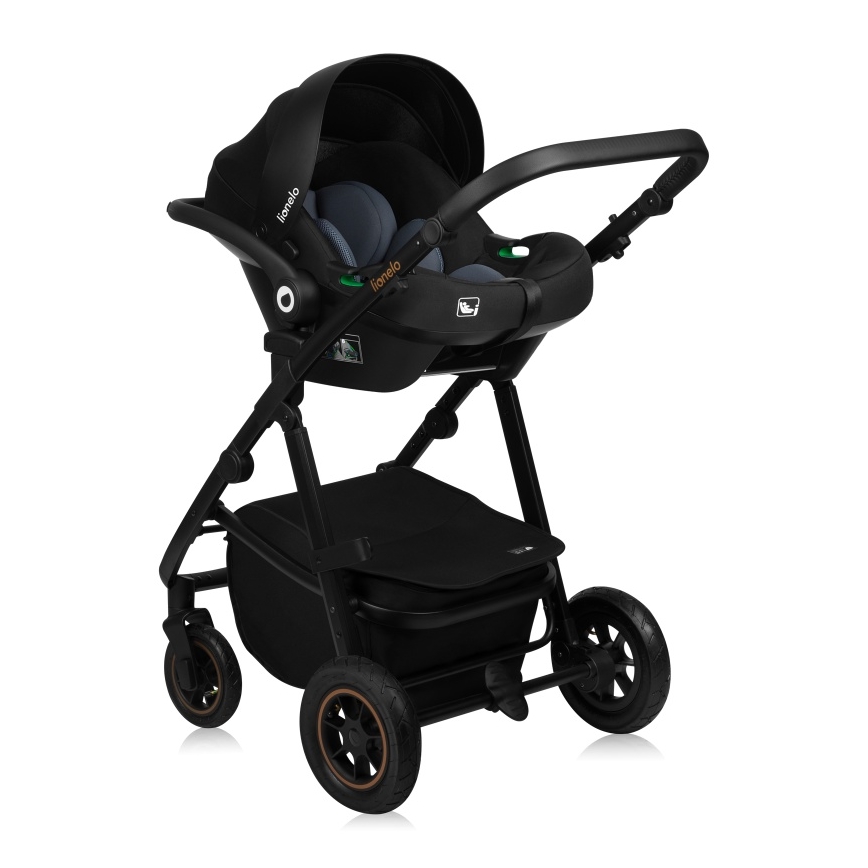 Lionelo AMBER PLUS 3-in-1 yhdistelmävaunut Green Forest