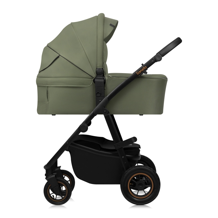 Lionelo AMBER PLUS 3-in-1 yhdistelmävaunut Green Forest