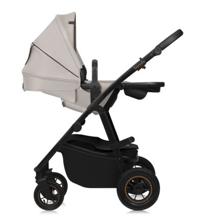 Lionelo - AMBER PLUS 3-in-1 yhdistelmävaunut, hiekanvärinen