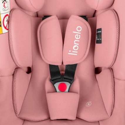 Lionelo - ASTRID i-Size turvaistuin 40-87 cm, vaaleanpunainen koralli
