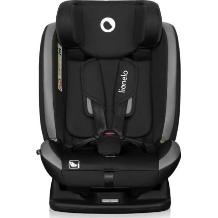 Lionelo - Autonistuin AART i-Koko 40-150 cm musta/harmaa