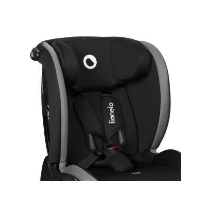 Lionelo - Autonistuin AART i-Koko 40-150 cm musta/harmaa