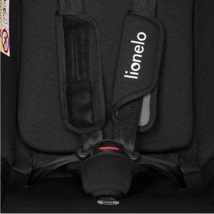 Lionelo - Autonistuin AART i-Koko 40-150 cm musta/harmaa