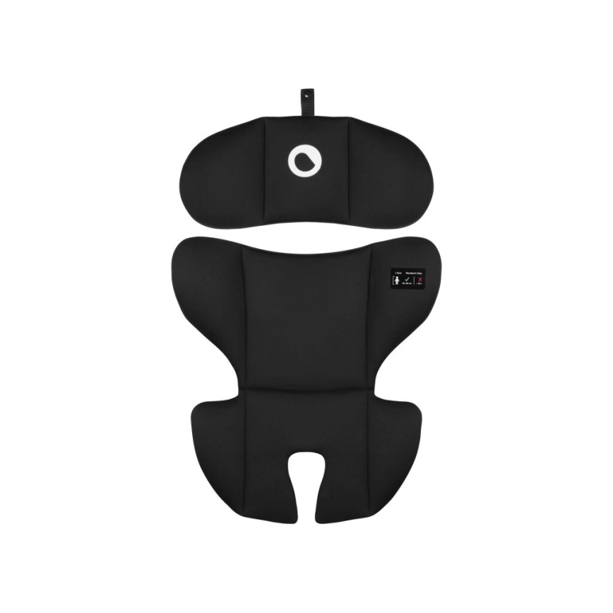 Lionelo - Autonistuin AART i-Koko 40-150 cm musta/punainen