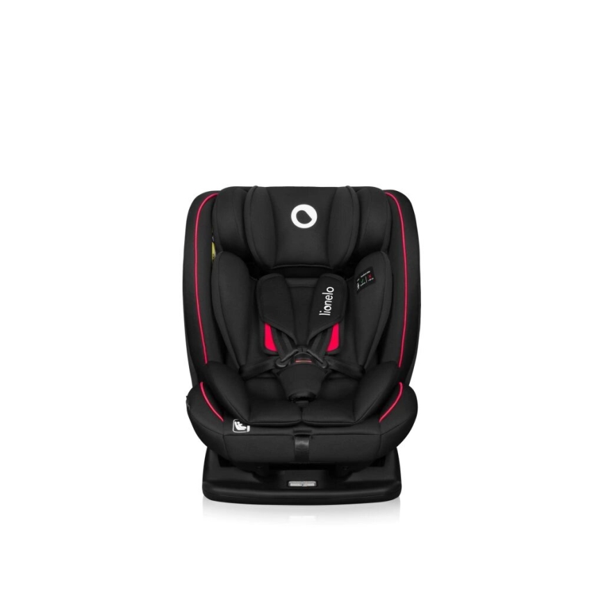 Lionelo - Autonistuin AART i-Koko 40-150 cm musta/punainen