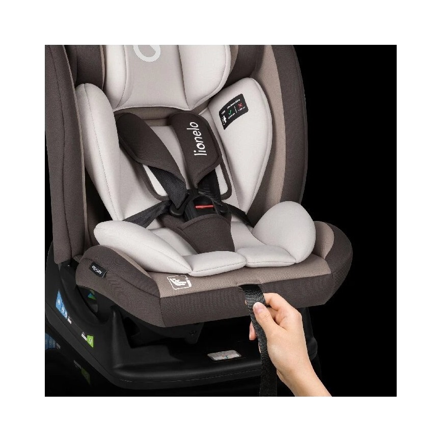 Lionelo - Autonistuin AART i-Koko 40-150 cm ruskea/kerma