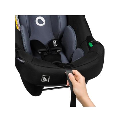 Lionelo - Autonistuin ASTRID i-Koko 40-87 cm musta