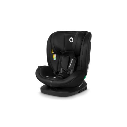 Lionelo - Autonistuin BASTIAAN i-Koko 40-150 cm musta/harmaa