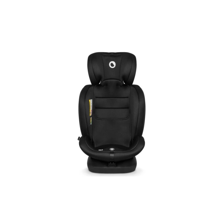 Lionelo - Autonistuin BASTIAAN i-Koko 40-150 cm musta/harmaa