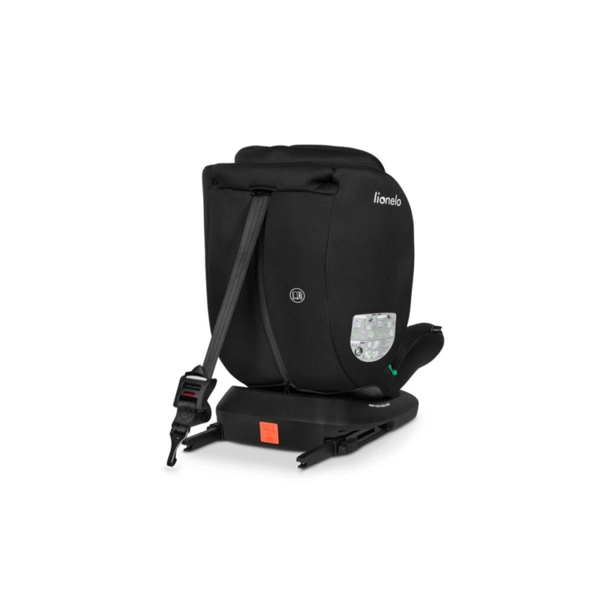 Lionelo - Autonistuin BASTIAAN i-Koko 40-150 cm musta/punainen