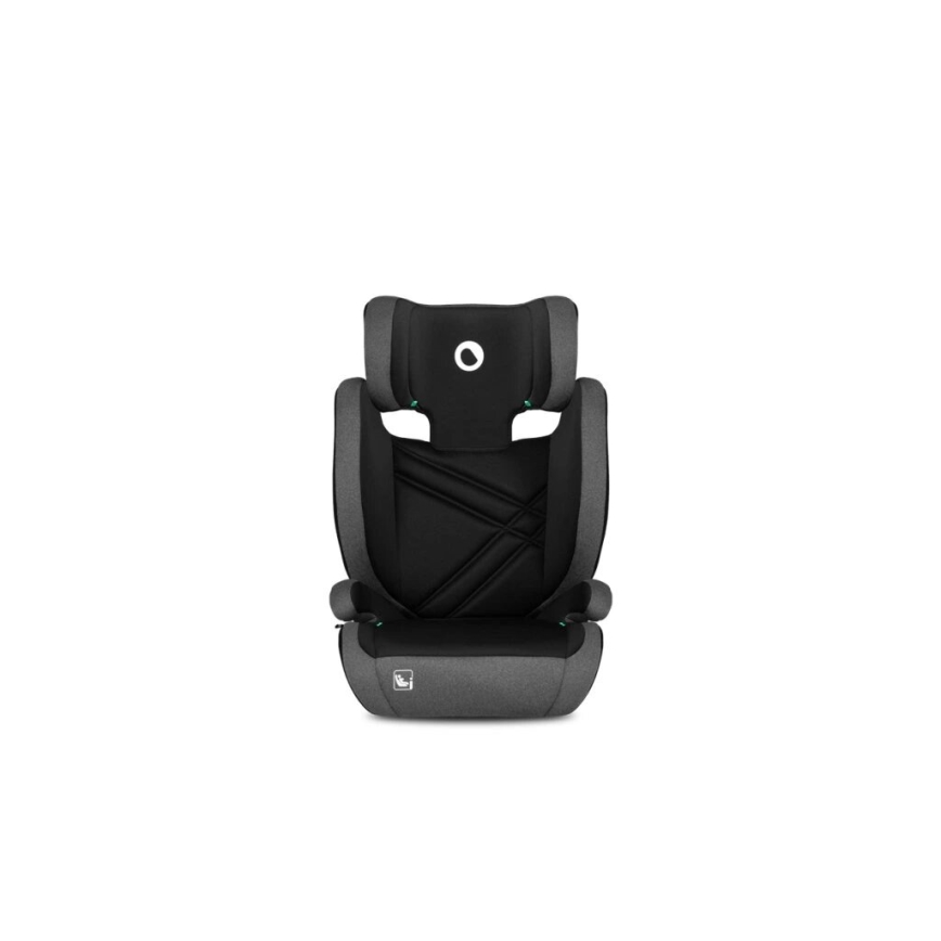 Lionelo - Autonistuin HUGO i-Koko 100-150 cm musta/harmaa