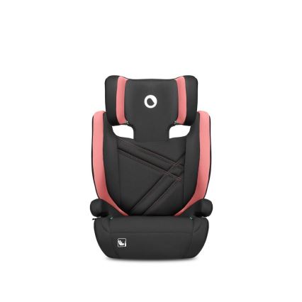 Lionelo - Autonistuin HUGO i-Koko 100-150 cm musta/vaaleanpunainen