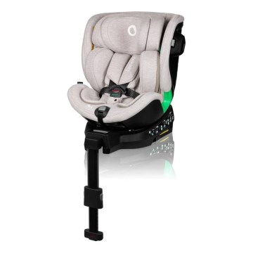 Lionelo - Autonistuin jalustalla swivel HARMONY i-Koko 40-150 cm beige
