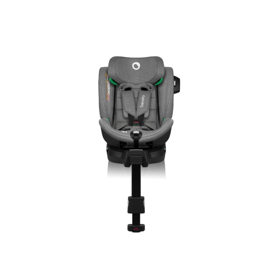 Lionelo - Autonistuin jalustalla swivel HARMONY i-Koko 40-150 cm harmaa
