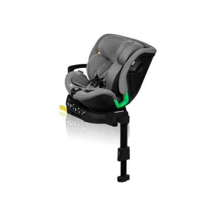 Lionelo - Autonistuin jalustalla swivel HARMONY i-Koko 40-150 cm harmaa
