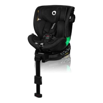 Lionelo - Autonistuin jalustalla swivel HARMONY i-Koko 40-150 cm musta
