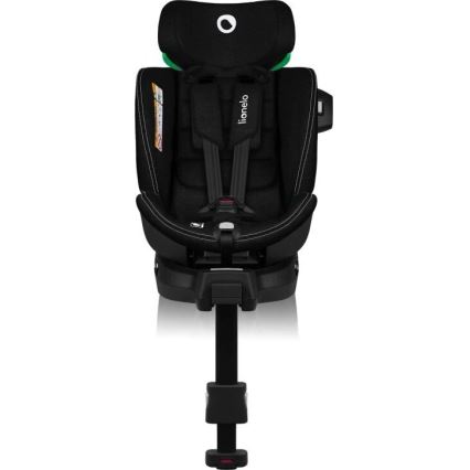 Lionelo - Autonistuin jalustalla swivel HARMONY i-Koko 40-150 cm musta