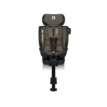 Lionelo - Autonistuin jalustalla swivel HARMONY i-Koko 40-150 cm musta/oliivi
