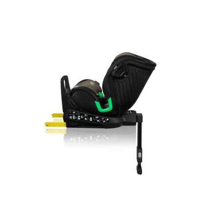 Lionelo - Autonistuin jalustalla swivel HARMONY i-Koko 40-150 cm musta/oliivi