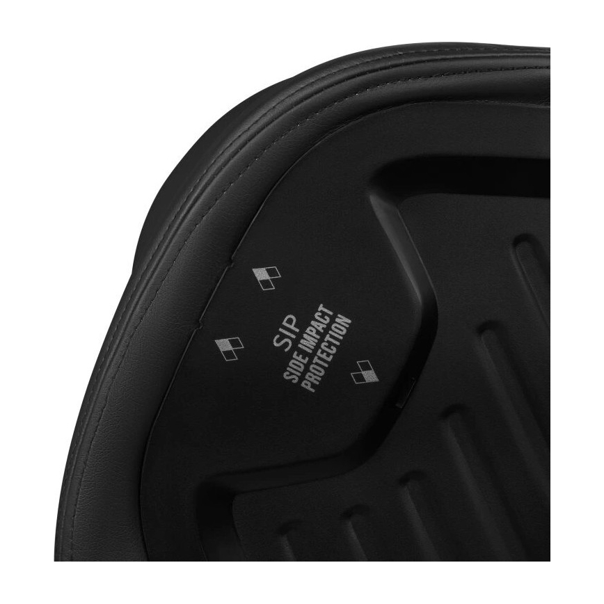 Lionelo - Autonistuin jalustalla swivel HARMONY i-Koko 40-150 cm musta/oliivi