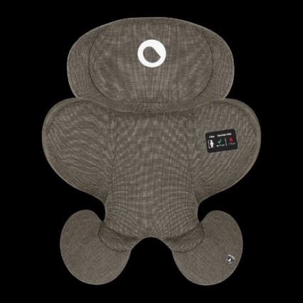 Lionelo - Autonistuin jalustalla swivel HARMONY i-Koko 40-150 cm musta/oliivi