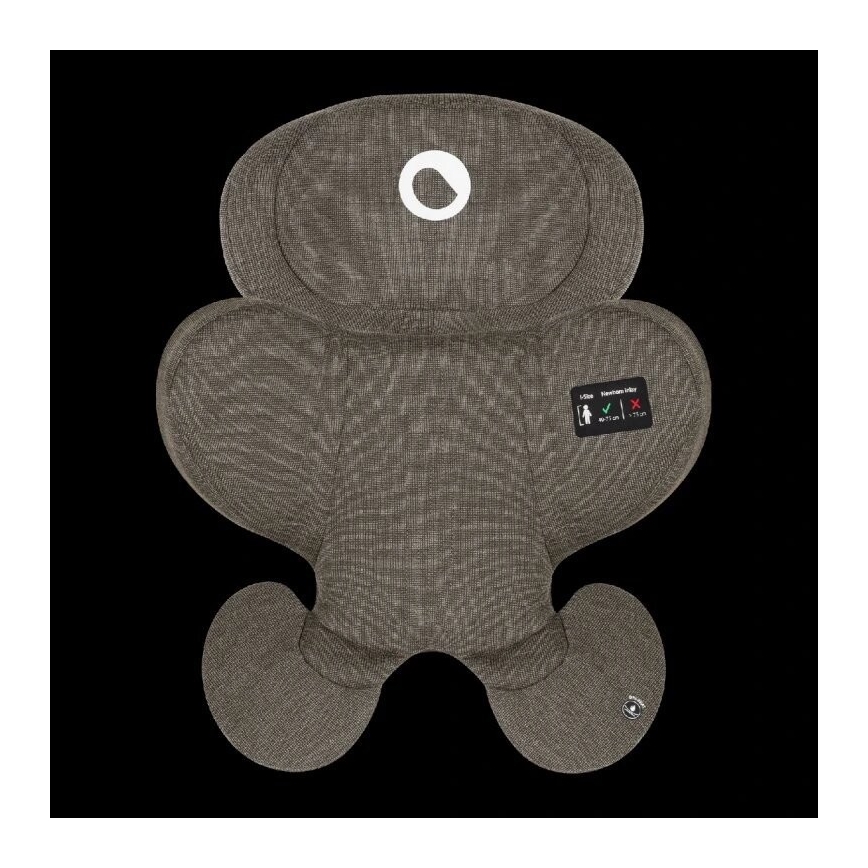 Lionelo - Autonistuin jalustalla swivel HARMONY i-Koko 40-150 cm musta/oliivi