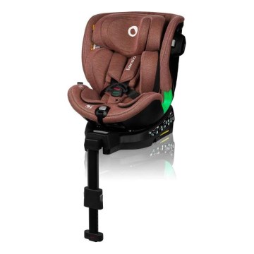 Lionelo - Autonistuin jalustalla swivel HARMONY i-Koko 40-150 cm tiili