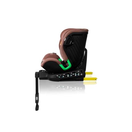 Lionelo - Autonistuin jalustalla swivel HARMONY i-Koko 40-150 cm tiili