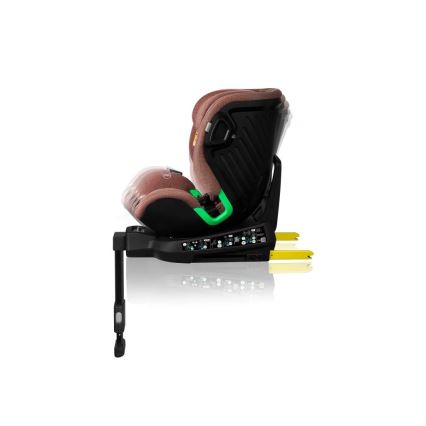 Lionelo - Autonistuin jalustalla swivel HARMONY i-Koko 40-150 cm tiili