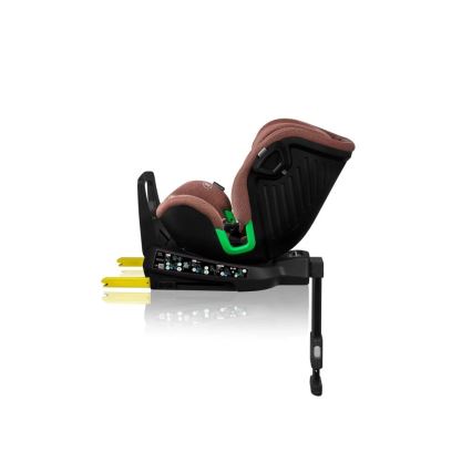 Lionelo - Autonistuin jalustalla swivel HARMONY i-Koko 40-150 cm tiili