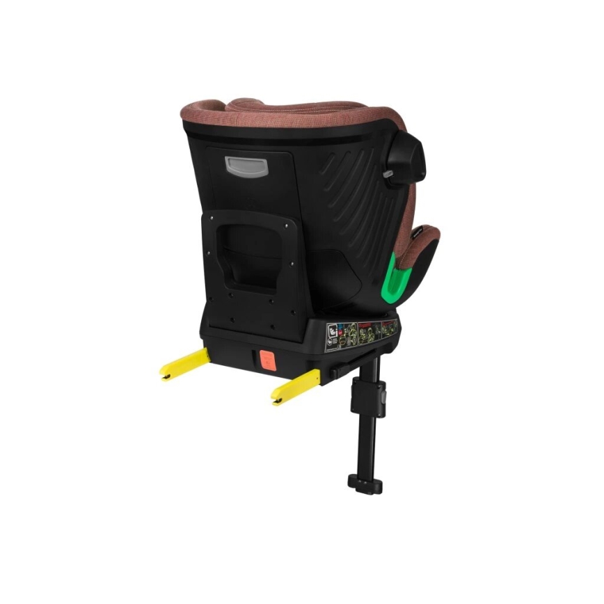 Lionelo - Autonistuin jalustalla swivel HARMONY i-Koko 40-150 cm tiili