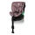 Lionelo - Autonistuin jalustalla swivel HARMONY i-Koko 40-150 cm vaaleanpunainen