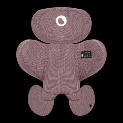 Lionelo - Autonistuin jalustalla swivel HARMONY i-Koko 40-150 cm vaaleanpunainen